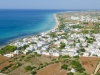 Foto aerea spiaggia di Pescoluse